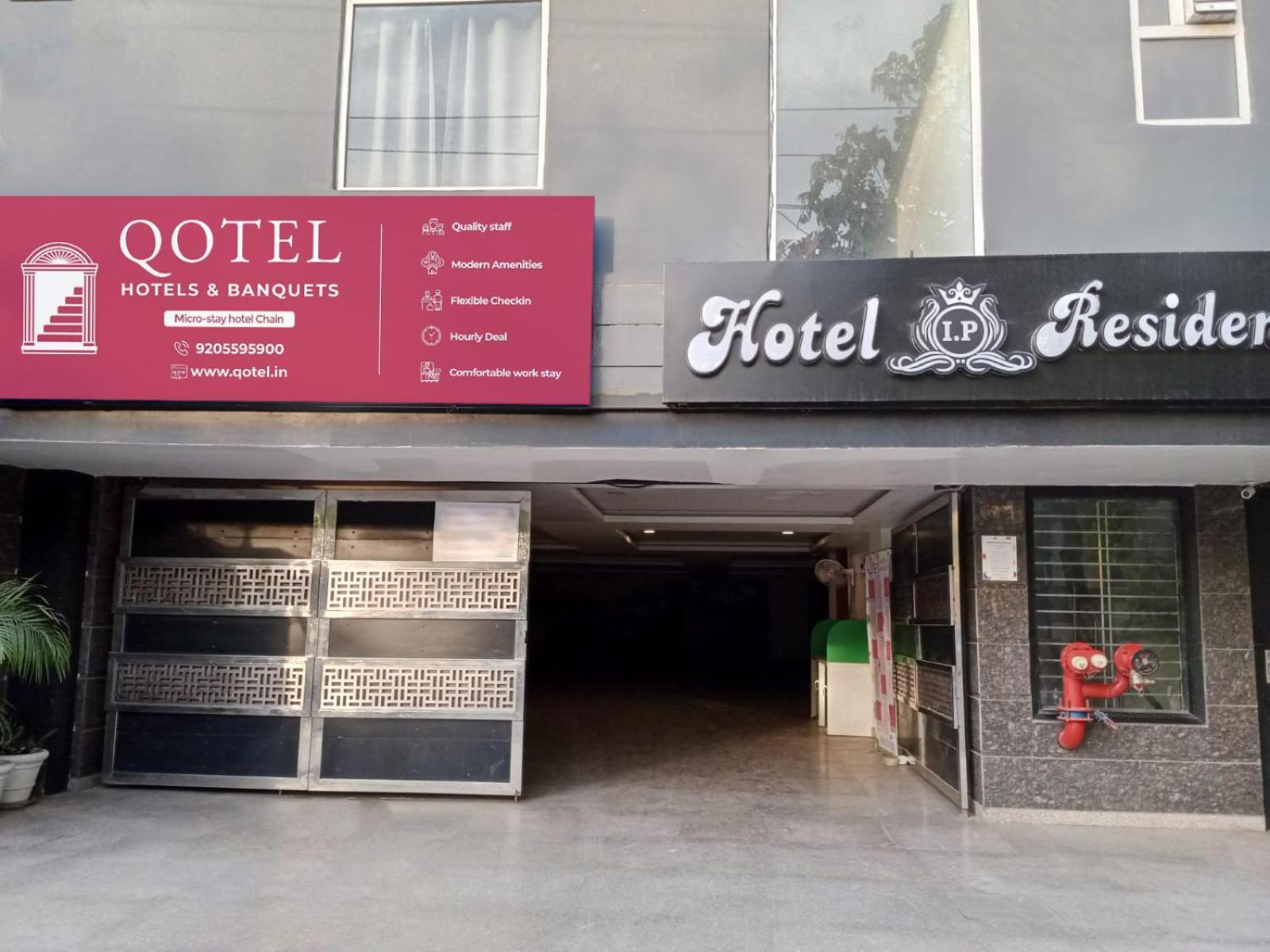 Hotel Qotel Ip Residency East Delhi Preet Vihar New Delhi